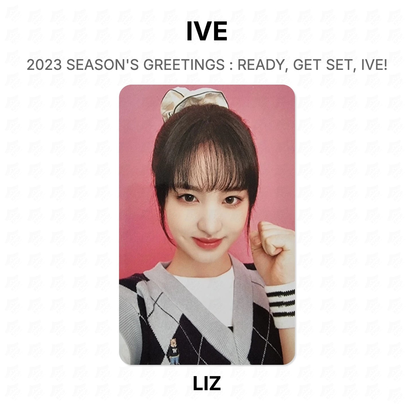 IVE 2023 SEASON'S GREETINGS : READY, GET SET, IVE! Official Photocard