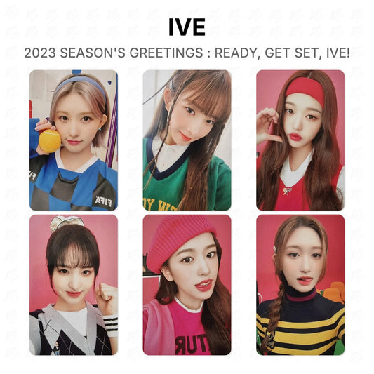 IVE 2023 SEASON'S GREETINGS : READY, GET SET, IVE! Official Photocard