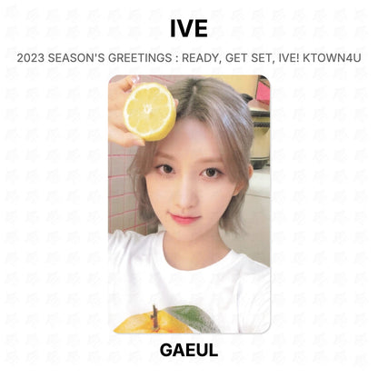 IVE 2023 SEASON'S GREETINGS : READY, GET SET, IVE! KTOWN4U Official Photocard