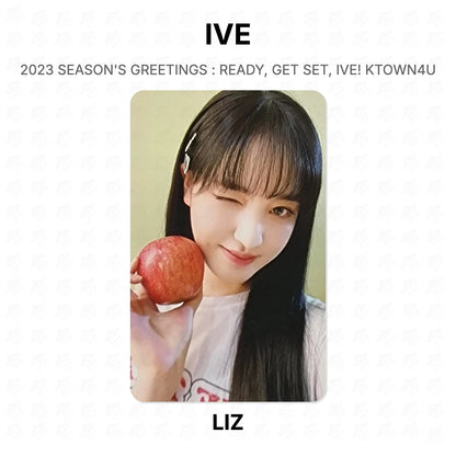 IVE 2023 SEASON'S GREETINGS : READY, GET SET, IVE! KTOWN4U Official Photocard