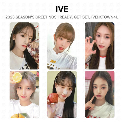 IVE 2023 SEASON'S GREETINGS : READY, GET SET, IVE! KTOWN4U Official Photocard