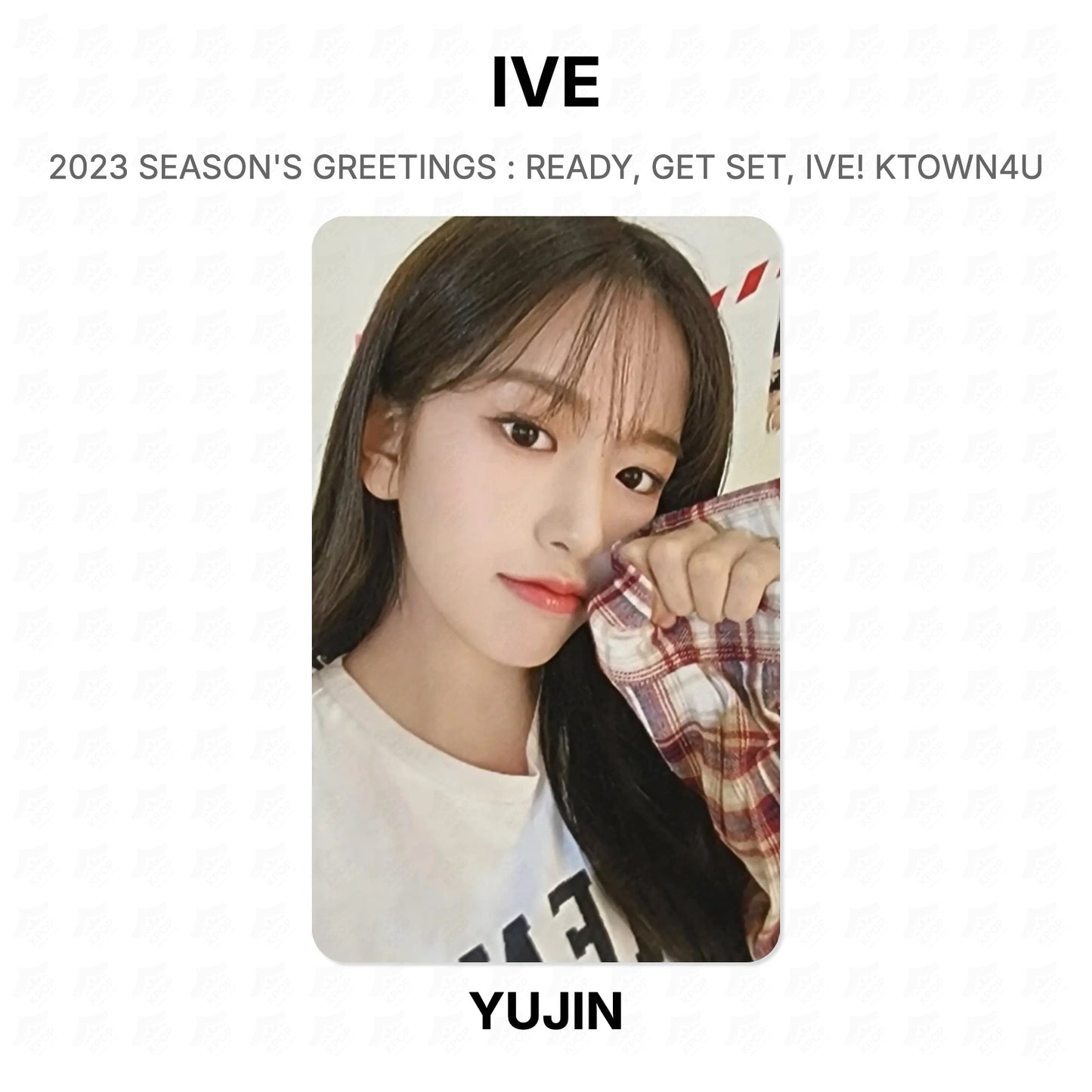 IVE 2023 SEASON'S GREETINGS : READY, GET SET, IVE! KTOWN4U Official Photocard