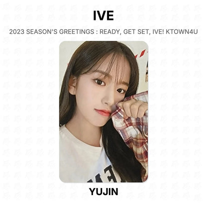 IVE 2023 SEASON'S GREETINGS : READY, GET SET, IVE! KTOWN4U Official Photocard