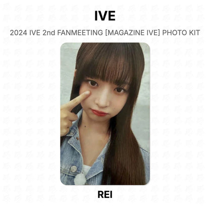 IVE 2024 IVE 2nd FANMEETING [MAGAZINE IVE] PHOTO KIT Official Photocard