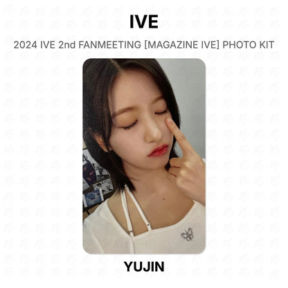 IVE 2024 IVE 2nd FANMEETING [MAGAZINE IVE] PHOTO KIT Official Photocard