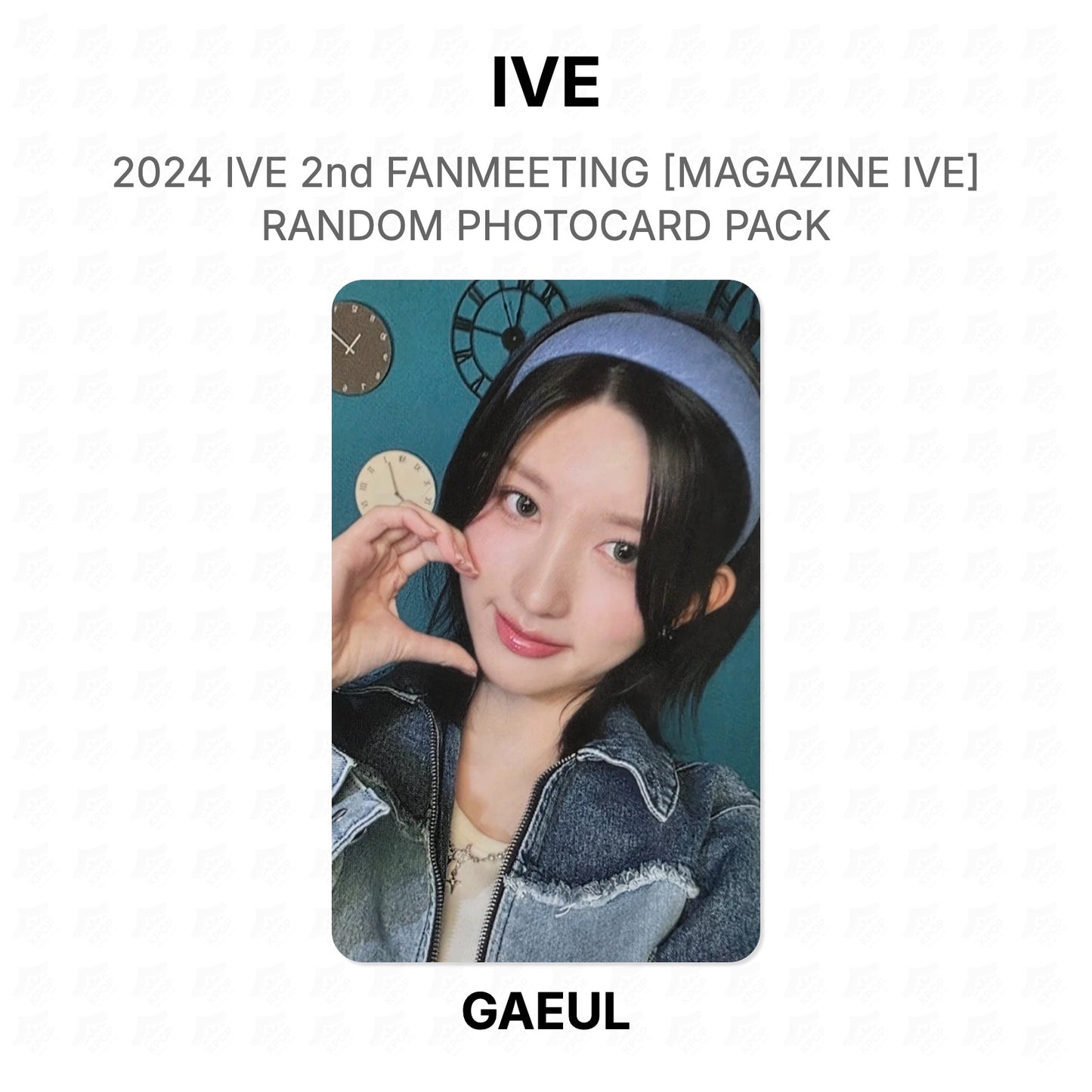 IVE 2024 IVE 2nd FANMEETING [MAGAZINE IVE] RANDOM PHOTOCARD PACK Official Photocard