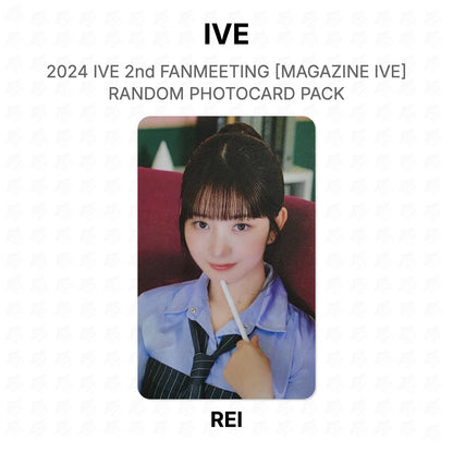 IVE 2024 IVE 2nd FANMEETING [MAGAZINE IVE] RANDOM PHOTOCARD PACK Official Photocard