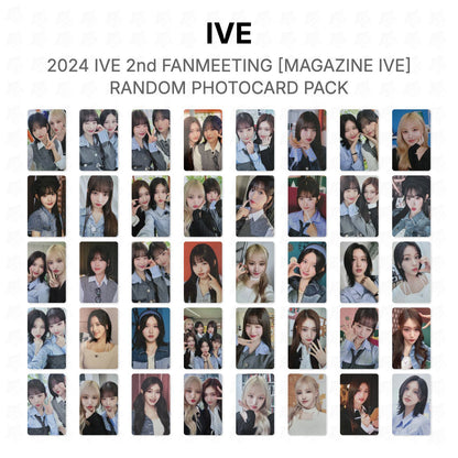 IVE 2024 IVE 2nd FANMEETING [MAGAZINE IVE] RANDOM PHOTOCARD PACK Official Photocard