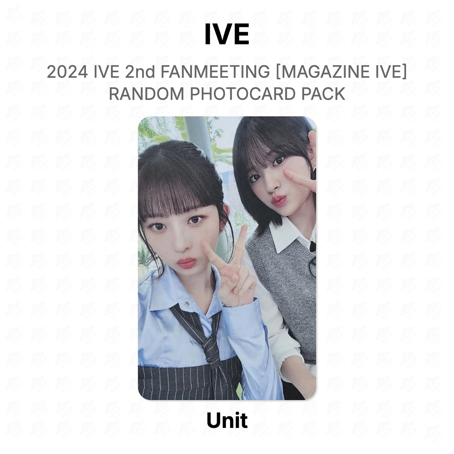 IVE 2024 IVE 2nd FANMEETING [MAGAZINE IVE] RANDOM PHOTOCARD PACK Official Photocard
