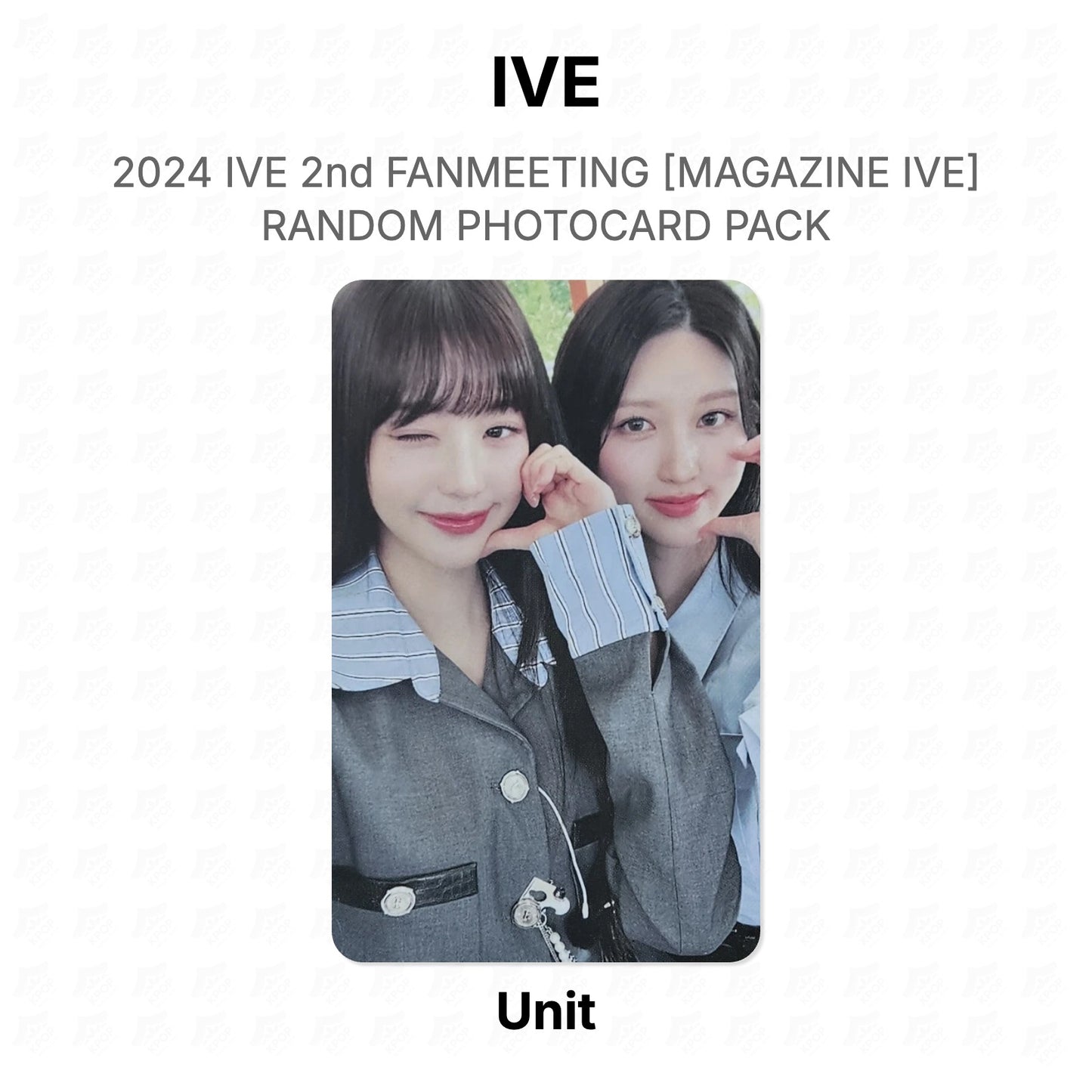 IVE 2024 IVE 2nd FANMEETING [MAGAZINE IVE] RANDOM PHOTOCARD PACK Official Photocard