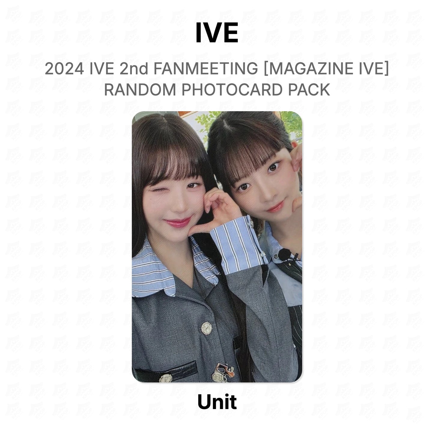 IVE 2024 IVE 2nd FANMEETING [MAGAZINE IVE] RANDOM PHOTOCARD PACK Official Photocard