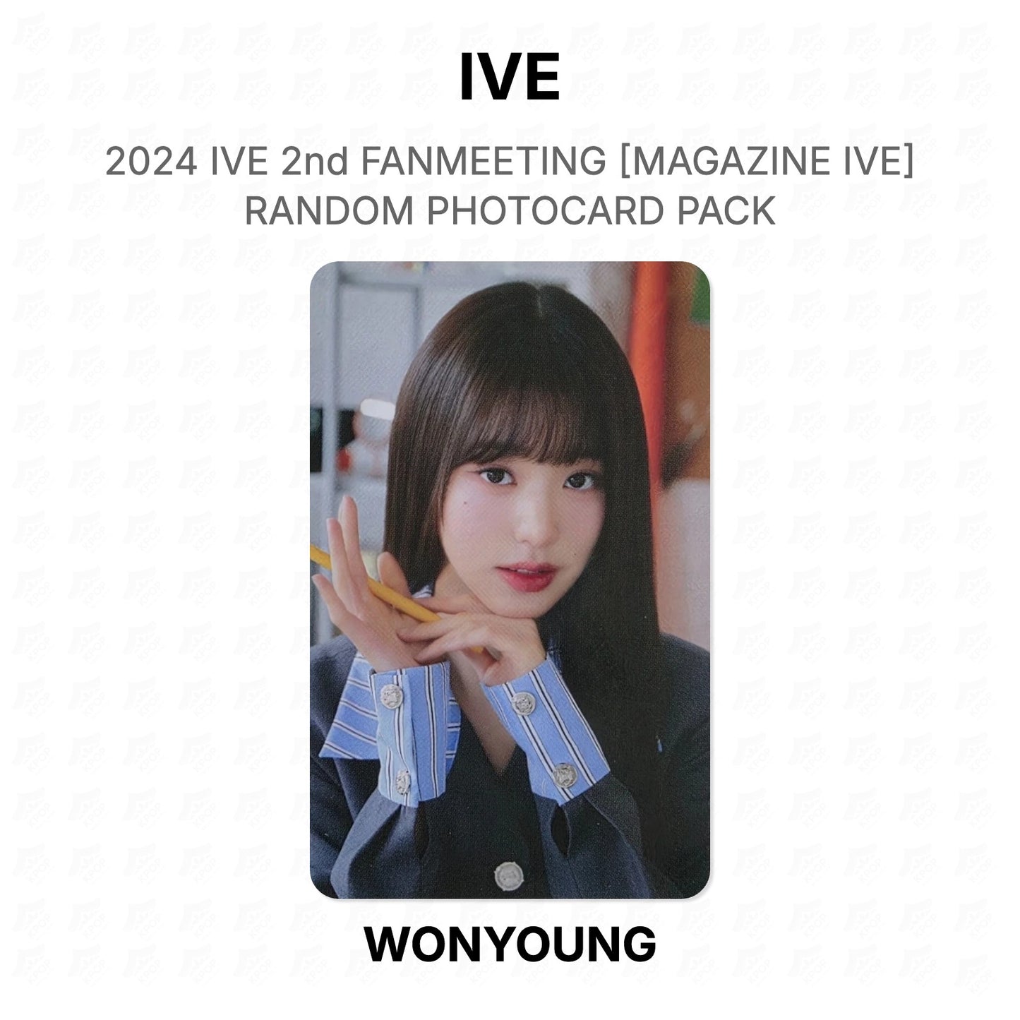 IVE 2024 IVE 2nd FANMEETING [MAGAZINE IVE] RANDOM PHOTOCARD PACK Official Photocard