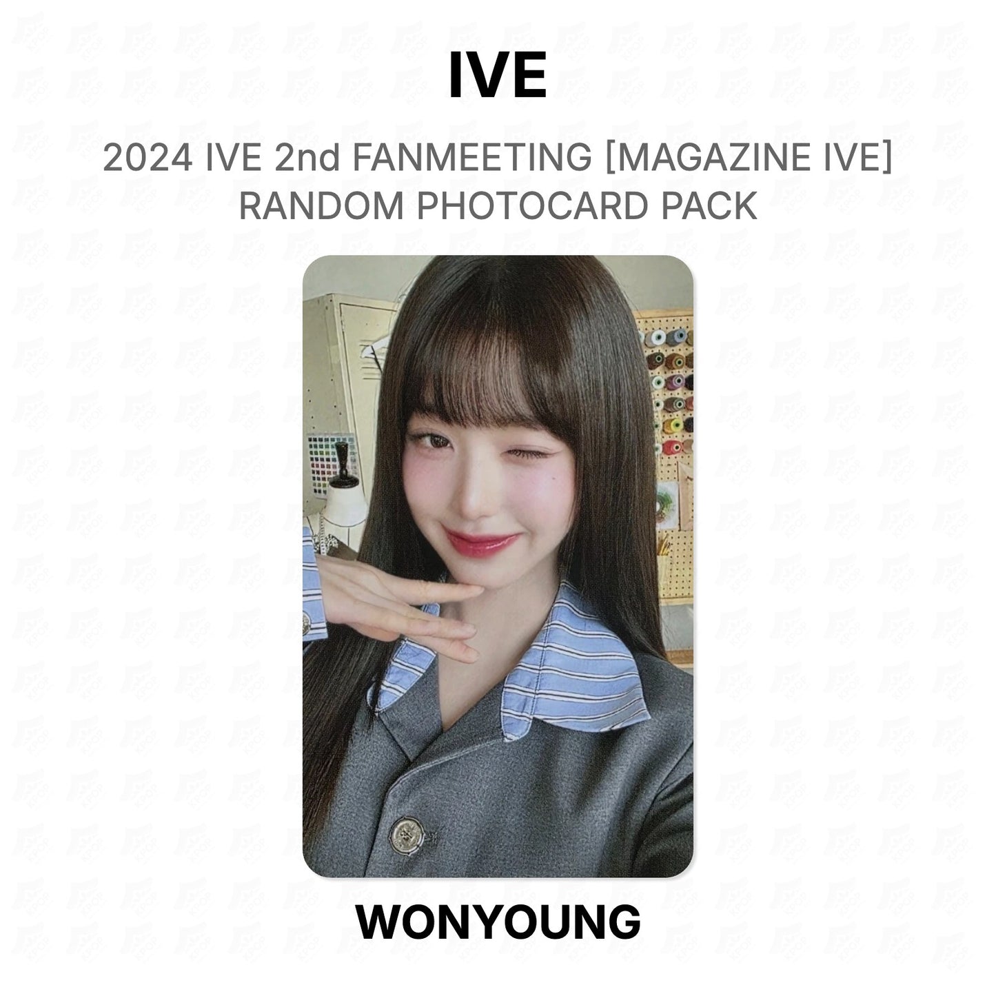 IVE 2024 IVE 2nd FANMEETING [MAGAZINE IVE] RANDOM PHOTOCARD PACK Official Photocard