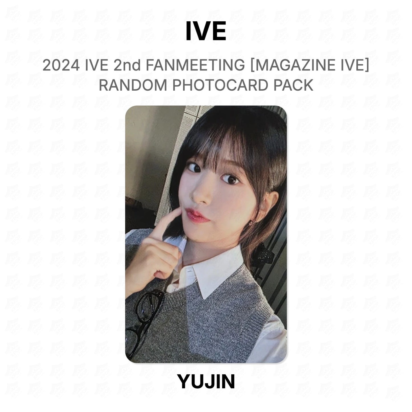 IVE 2024 IVE 2nd FANMEETING [MAGAZINE IVE] RANDOM PHOTOCARD PACK Official Photocard