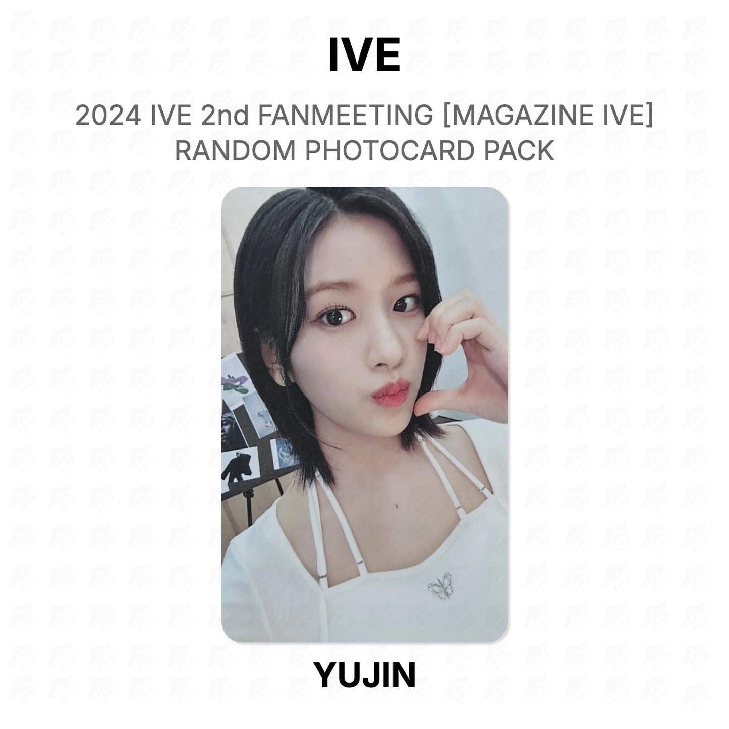 IVE 2024 IVE 2nd FANMEETING [MAGAZINE IVE] RANDOM PHOTOCARD PACK Official Photocard
