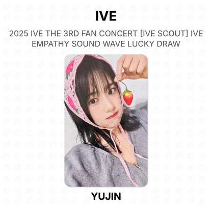 IVE 2025 IVE THE 3RD FAN CONCERT [IVE SCOUT] IVE EMPATHY SOUND WAVE LUCKY DRAW Official Photocard
