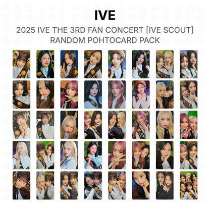 IVE 2025 IVE THE 3RD FAN CONCERT [IVE SCOUT] RANDOM POHTOCARD PACK Official Photocard