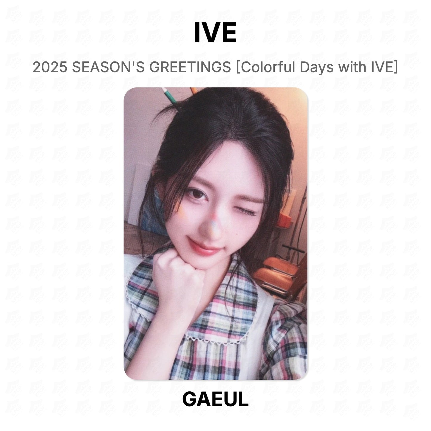 IVE 2025 SEASON'S GREETINGS [Colorful Days with IVE] Official Photocard