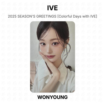 IVE 2025 SEASON'S GREETINGS [Colorful Days with IVE] Official Photocard