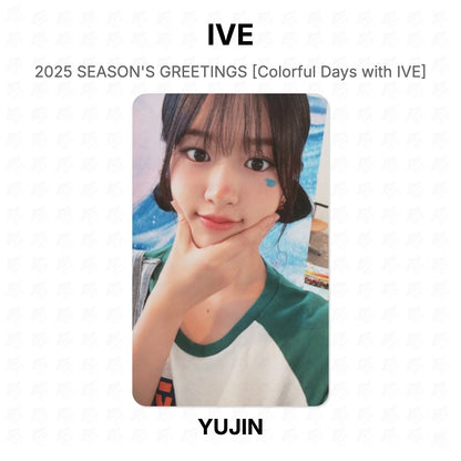 IVE 2025 SEASON'S GREETINGS [Colorful Days with IVE] Official Photocard