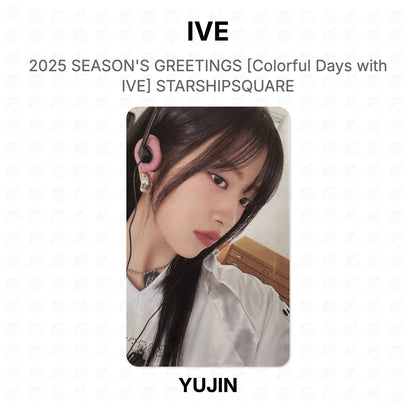 IVE 2025 SEASON'S GREETINGS [Colorful Days with IVE] STARSHIPSQUARE Official Photocard