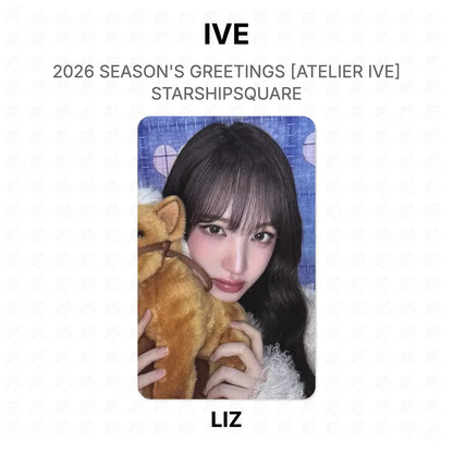 IVE 2026 SEASON'S GREETINGS [ATELIER IVE] STARSHIPSQUARE Official Photocard