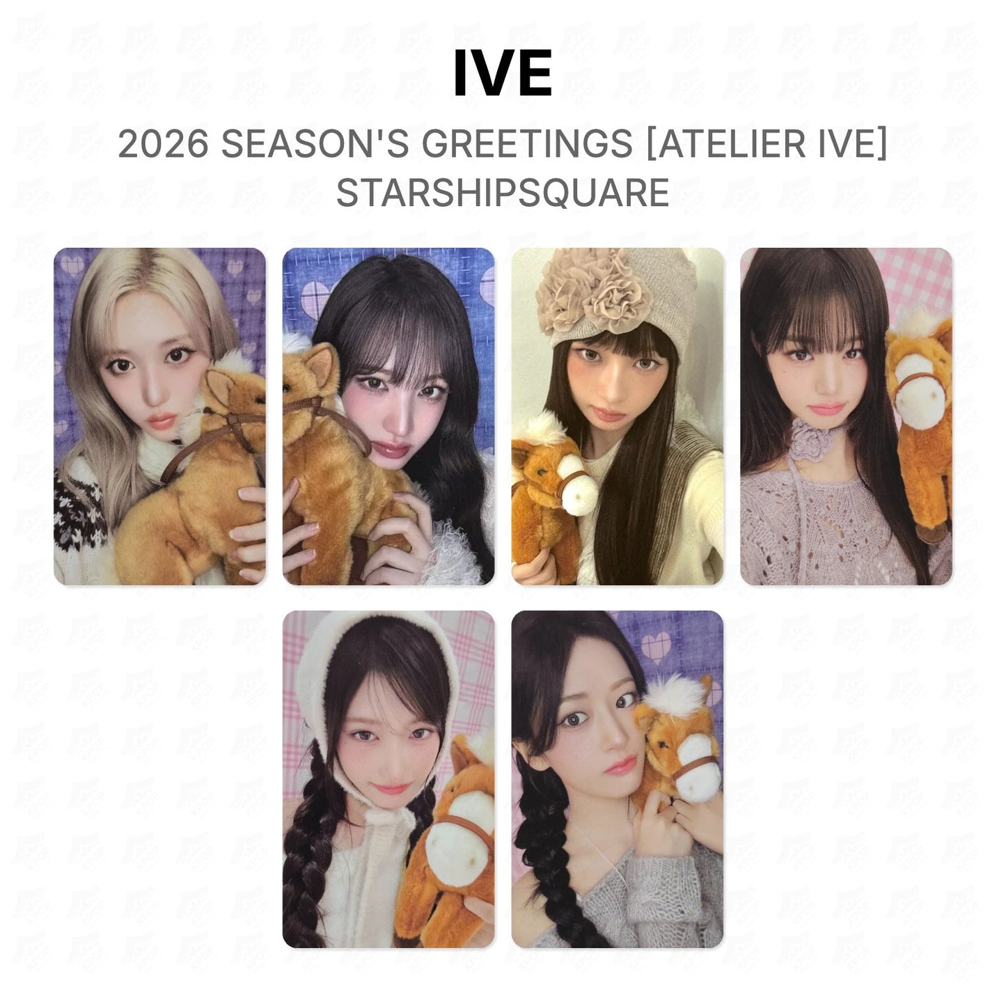 IVE 2026 SEASON'S GREETINGS [ATELIER IVE] STARSHIPSQUARE Official Photocard