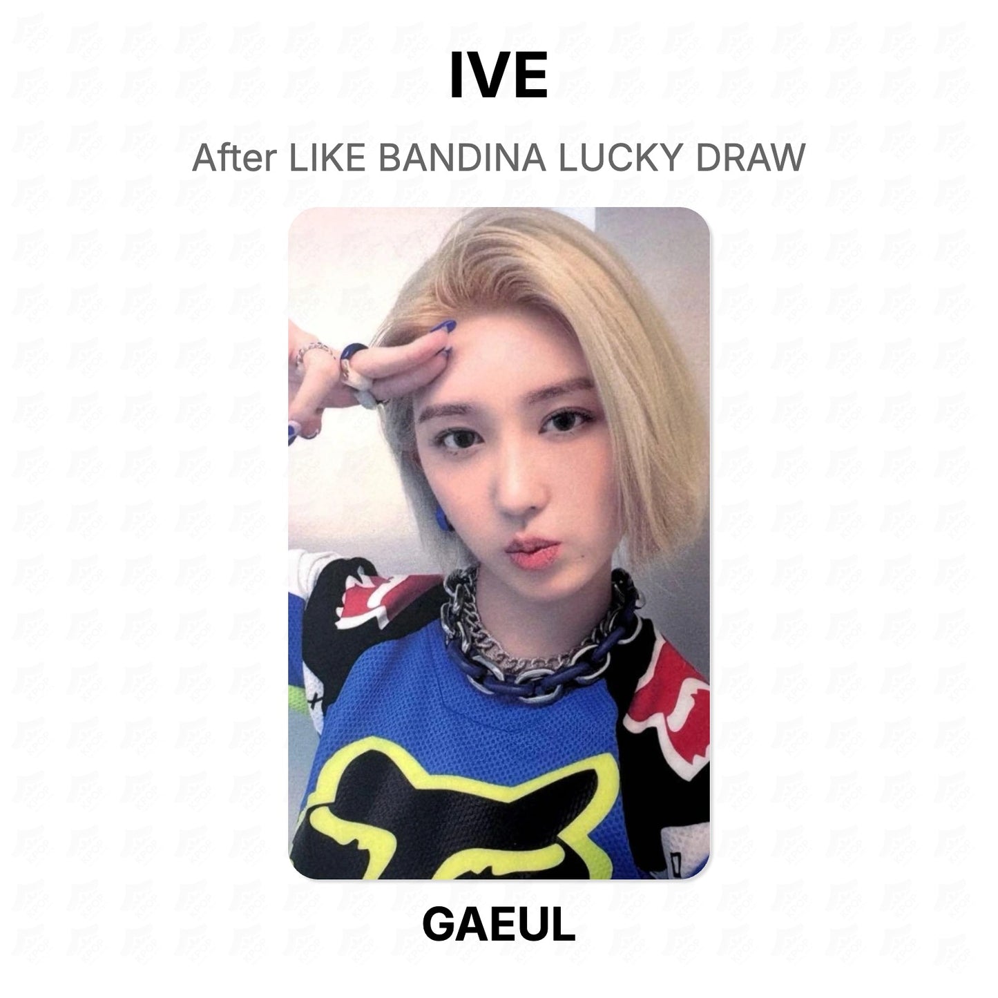 IVE After LIKE BANDINA LUCKY DRAW Official Photocard