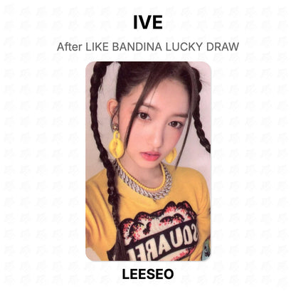 IVE After LIKE BANDINA LUCKY DRAW Official Photocard