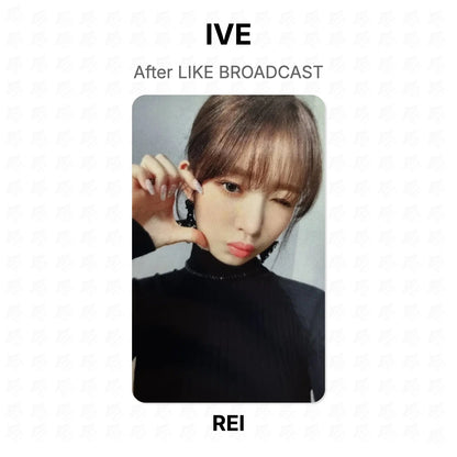 IVE After LIKE BROADCAST Official Photocard