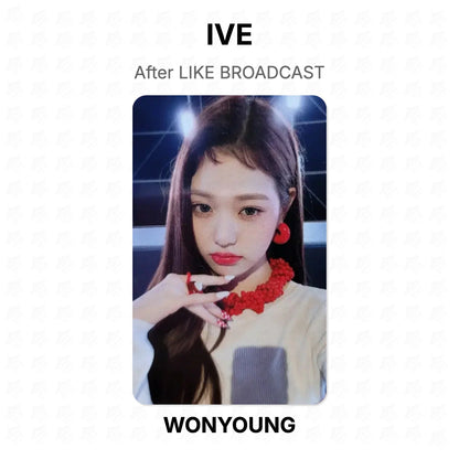 IVE After LIKE BROADCAST Official Photocard