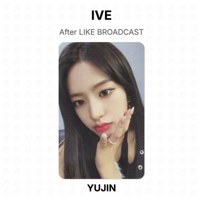 IVE After LIKE BROADCAST Official Photocard