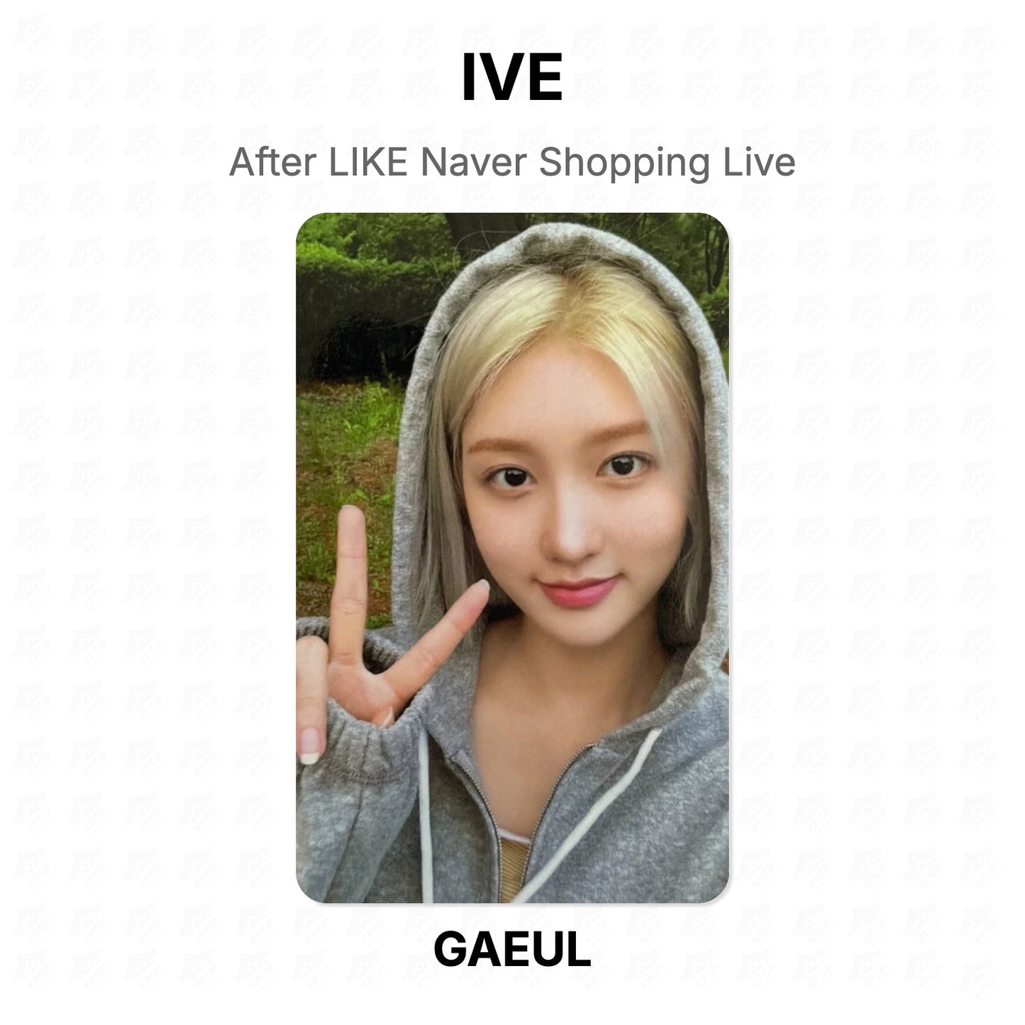 IVE After LIKE Naver Shopping Live Official Photocard