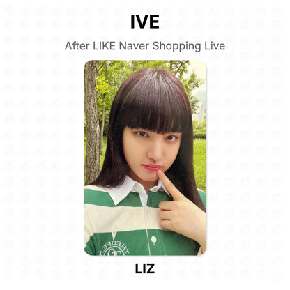 IVE After LIKE Naver Shopping Live Official Photocard