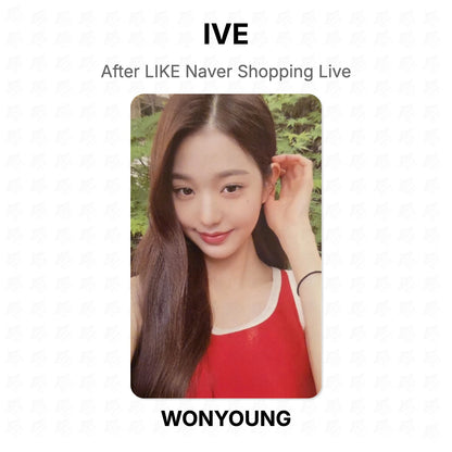IVE After LIKE Naver Shopping Live Official Photocard
