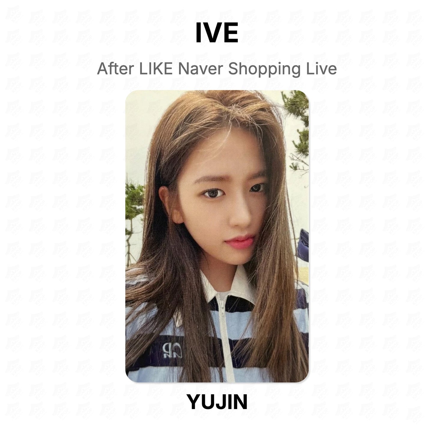 IVE After LIKE Naver Shopping Live Official Photocard