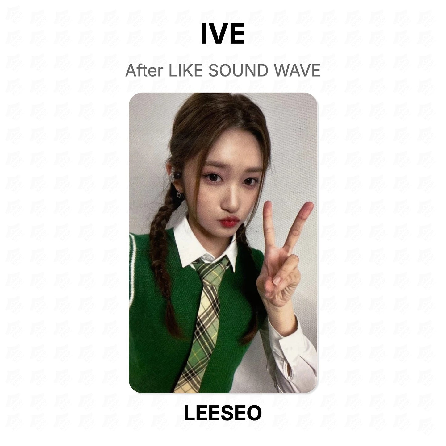 IVE After LIKE SOUND WAVE Official Photocard