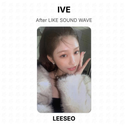 IVE After LIKE SOUND WAVE Official Photocard
