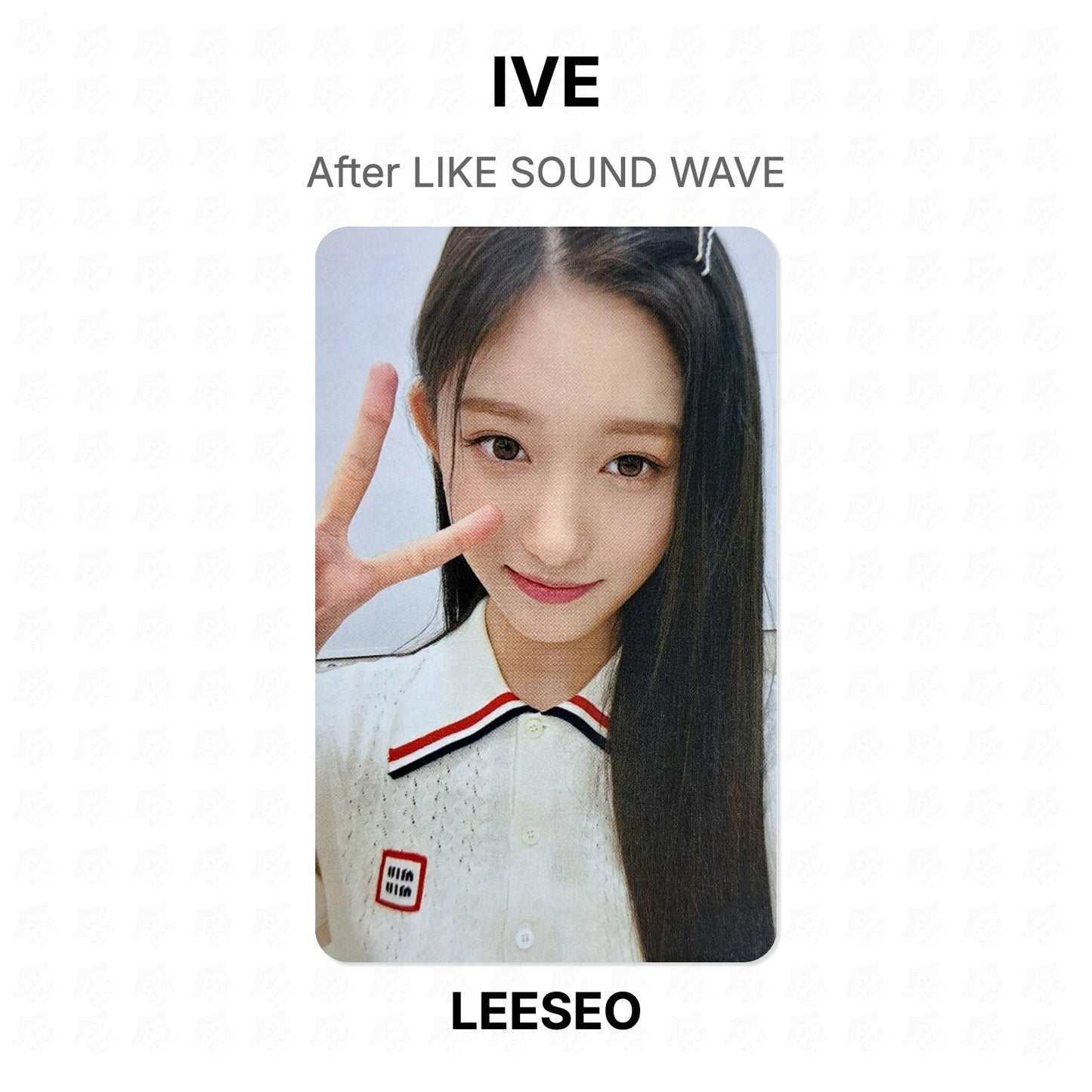 IVE After LIKE SOUND WAVE Official Photocard