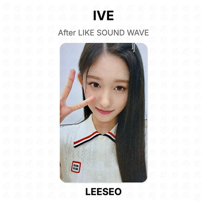 IVE After LIKE SOUND WAVE Official Photocard