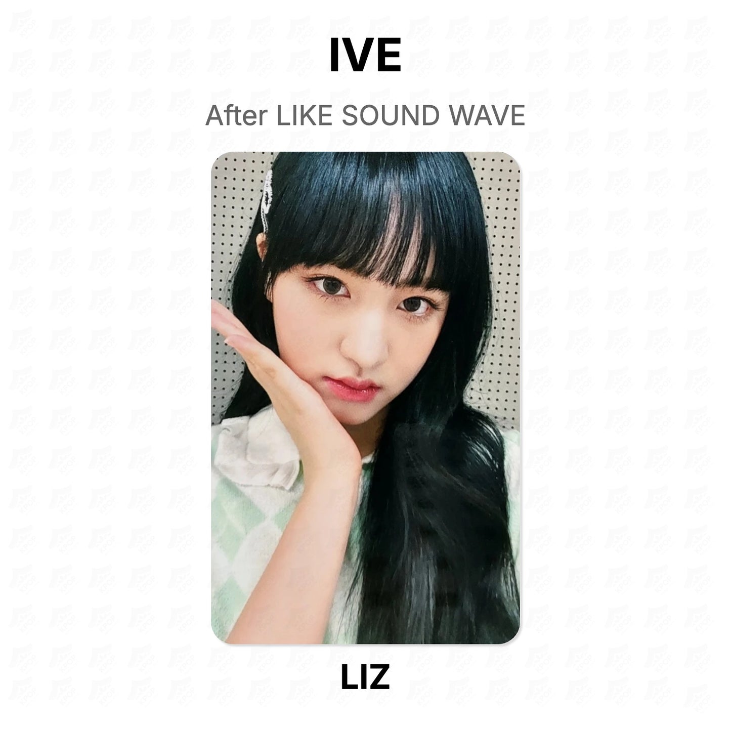 IVE After LIKE SOUND WAVE Official Photocard