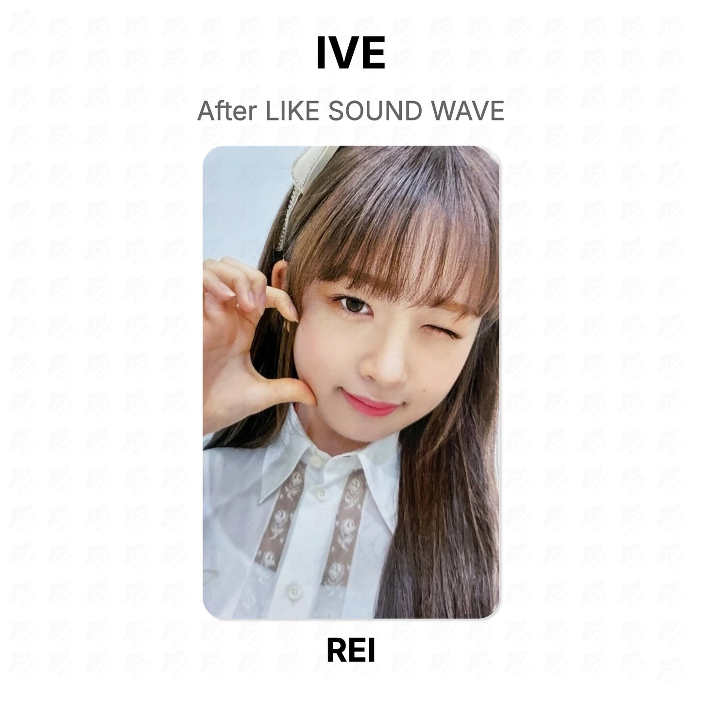 IVE After LIKE SOUND WAVE Official Photocard