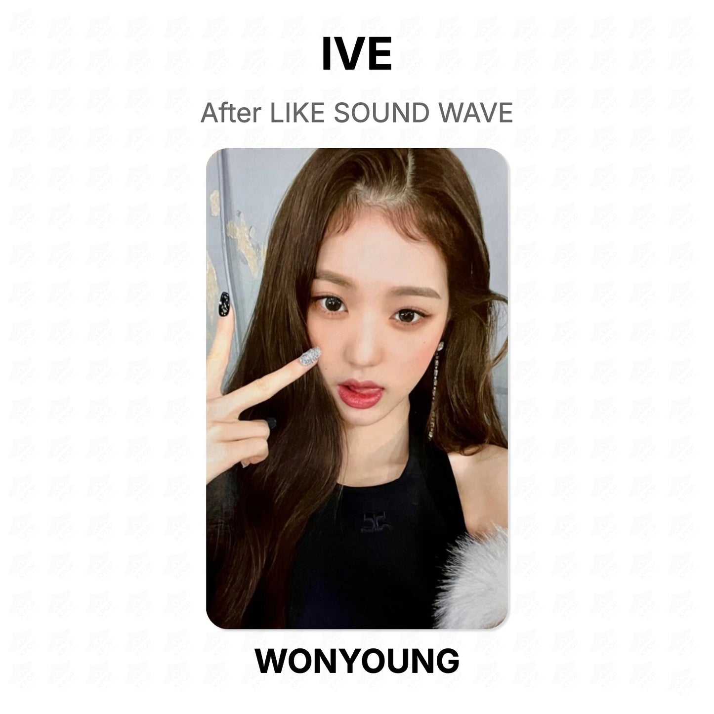 IVE After LIKE SOUND WAVE Official Photocard