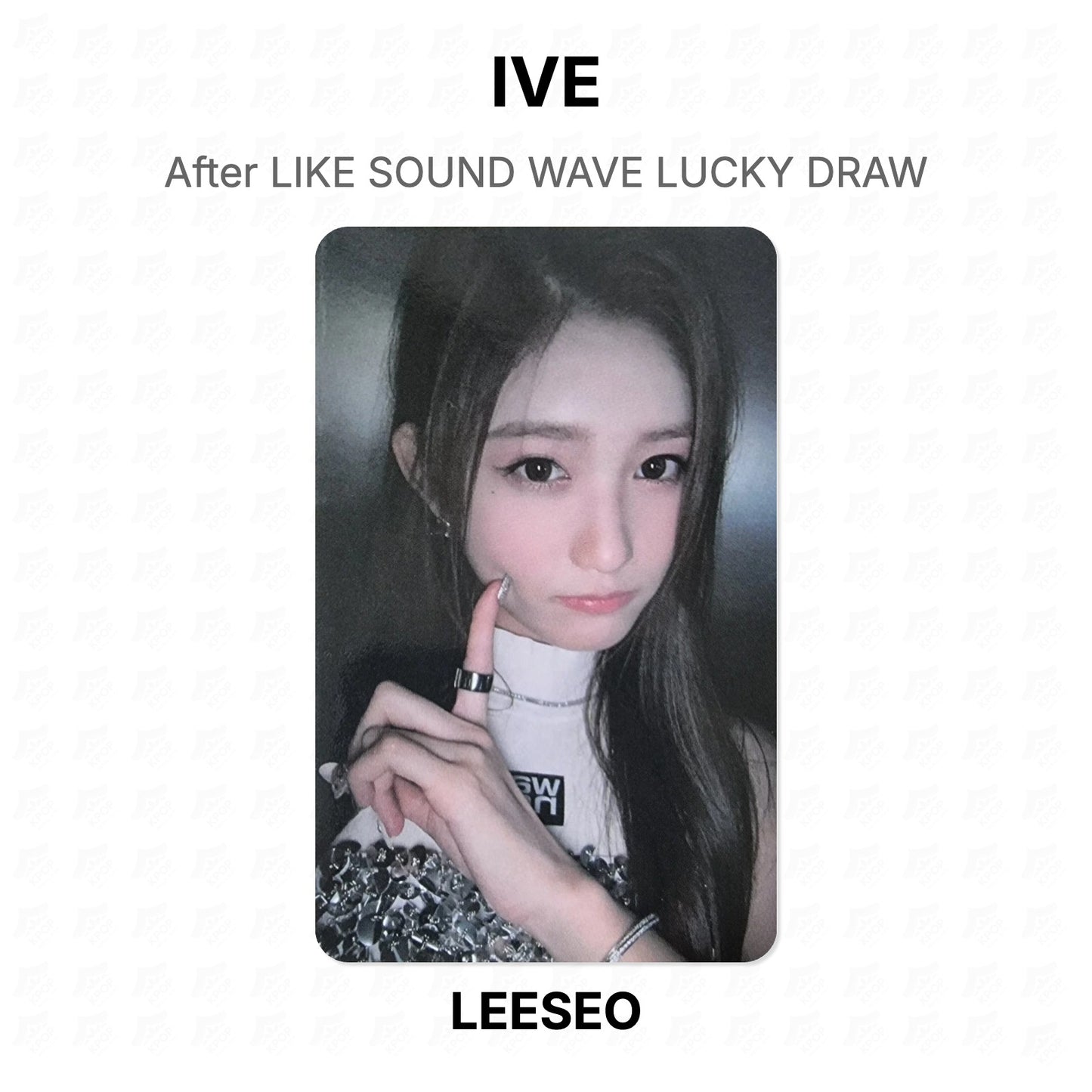 IVE After LIKE SOUND WAVE LUCKY DRAW Official Photocard