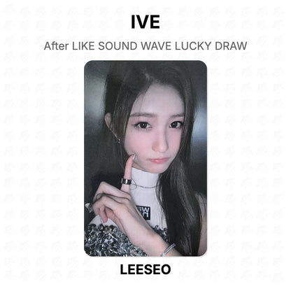 IVE After LIKE SOUND WAVE LUCKY DRAW Official Photocard