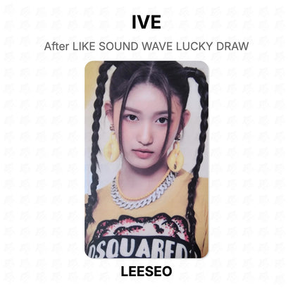 IVE After LIKE SOUND WAVE LUCKY DRAW Official Photocard