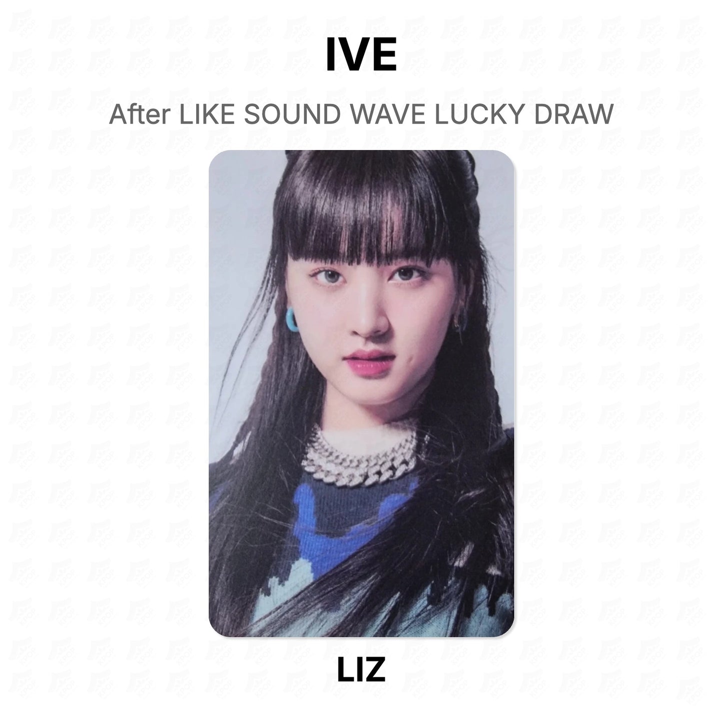 IVE After LIKE SOUND WAVE LUCKY DRAW Official Photocard
