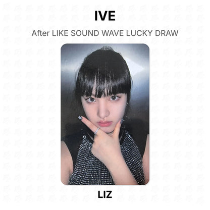 IVE After LIKE SOUND WAVE LUCKY DRAW Official Photocard