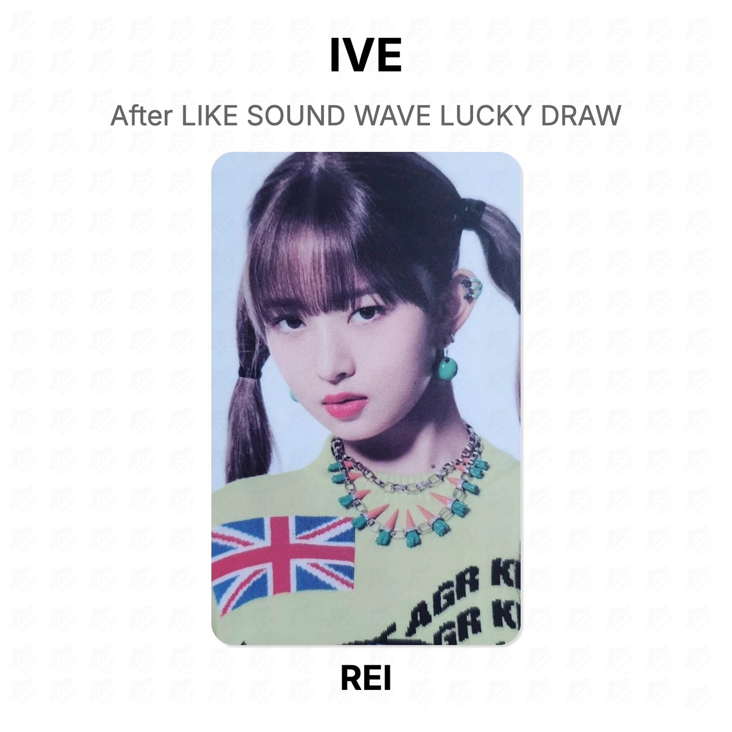 IVE After LIKE SOUND WAVE LUCKY DRAW Official Photocard