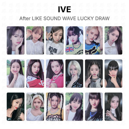 IVE After LIKE SOUND WAVE LUCKY DRAW Official Photocard